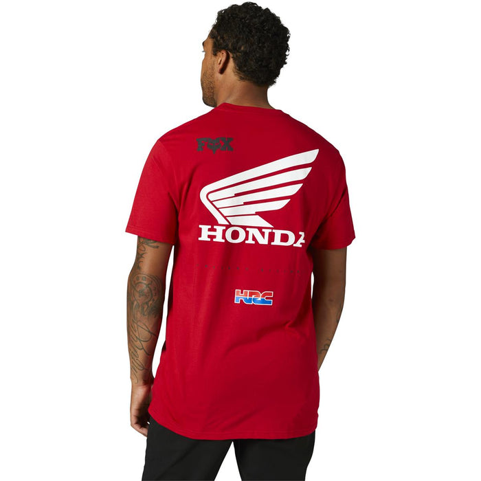 Honda T-Shirt Fox Wing SS PRM FLM RD