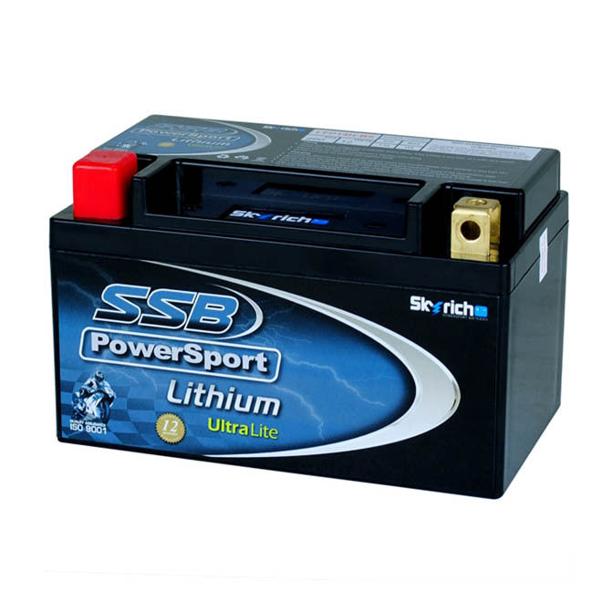 SSB Powersport LFP14H-BS Lithium Ultrlite Battery