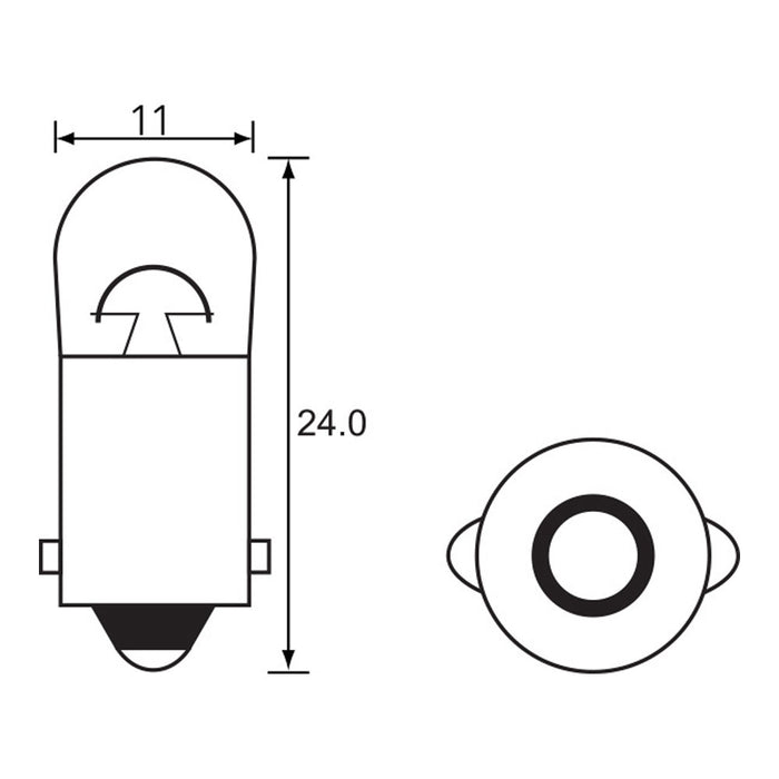 Instrument Bulb 12V 3.4W and 4W