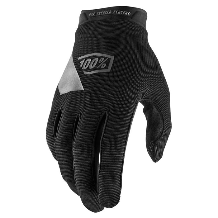 100% Ridecamp Black Youth Gloves