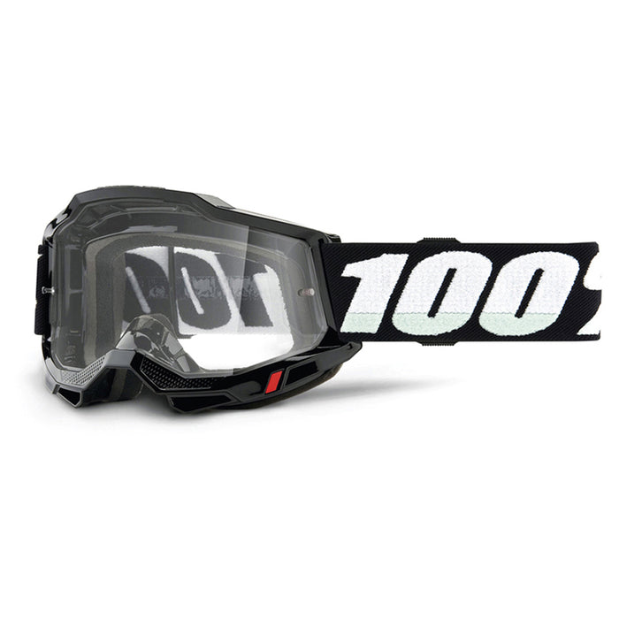 100% Accuri2 Youth Goggle Black Clear lens