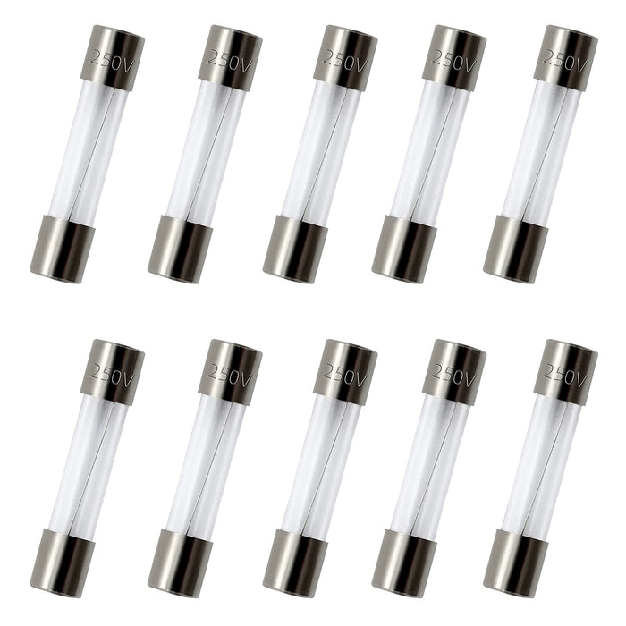 15AMP 30mm Glass fuse 10 Pack