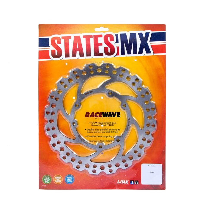 ZZZ NLA - DISC ROTOR STATES MX RACE WAVE HONDA FRONT 240MM