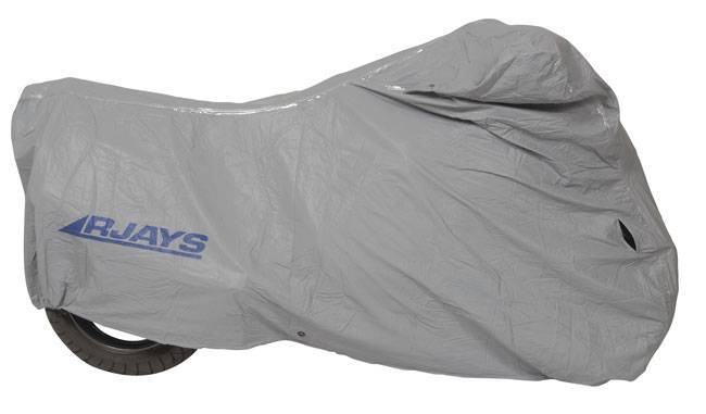 Lined Waterproof Motorcycle Cover Large with Rack 240x120x145cm