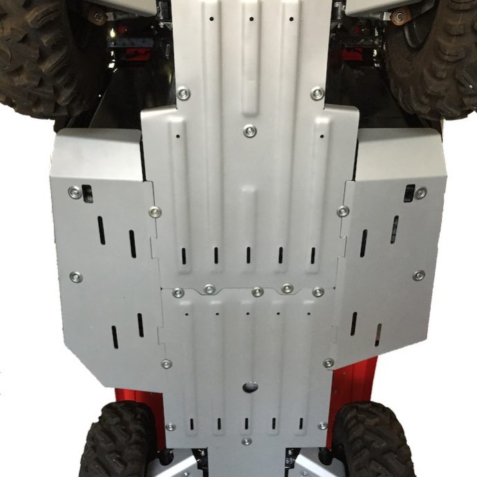 Aussie Powersports Skid Plate Kit and CV Guards for Honda Pioneer 500
