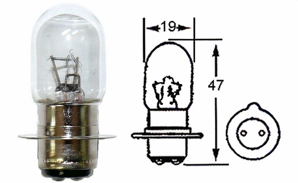 MCS H Light Bulb 1 Pin 12V 35/35(10/Box)