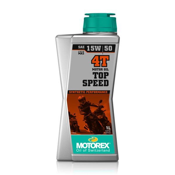 Motorex Top Speed MC 4T 15W50 1 Litre Motor Oil