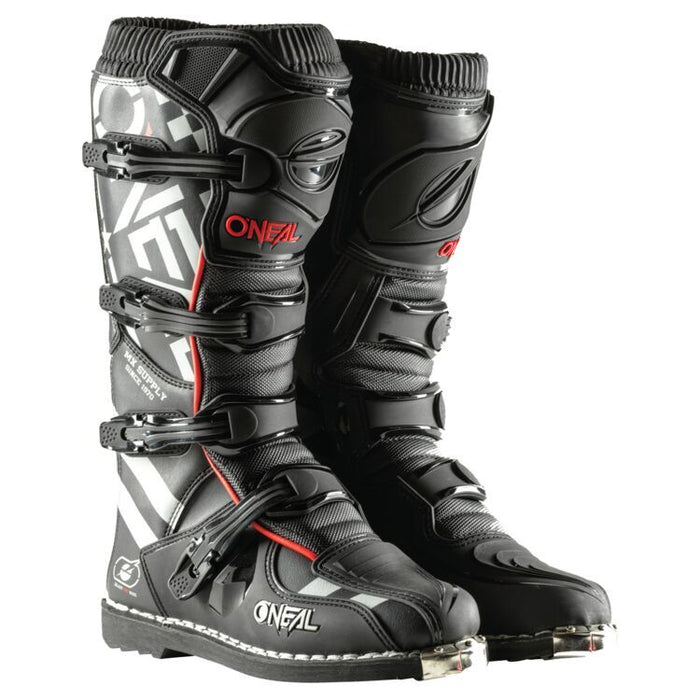 Oneal Element Squadron Black and Grey Boots