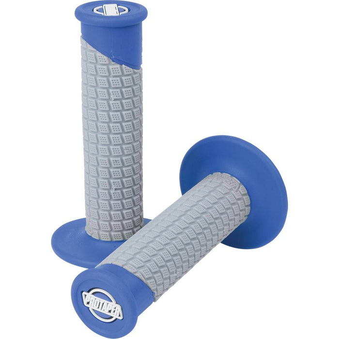 Pro Taper Clamp On Pillow Top Grips Blue and Grey
