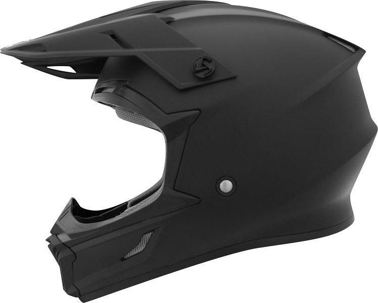 THH T710X Solid Matte Black Helmet Youth