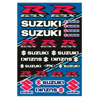 Serco Generic Suzuki OEM Sticker Sheets