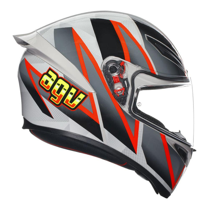 AGV K1 S - BLIPPER GREY/RED AGV
