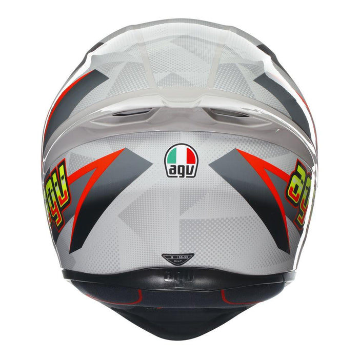 AGV K1 S - BLIPPER GREY/RED AGV