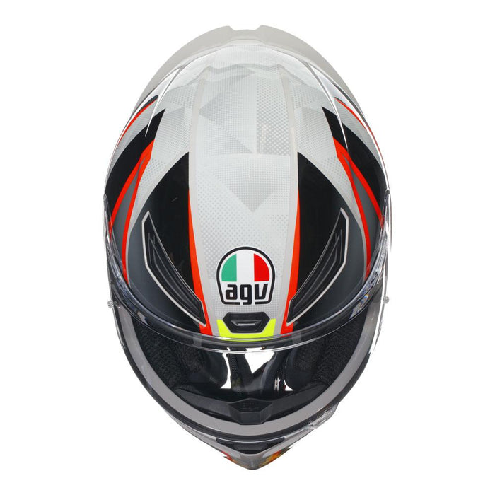 AGV K1 S - BLIPPER GREY/RED AGV