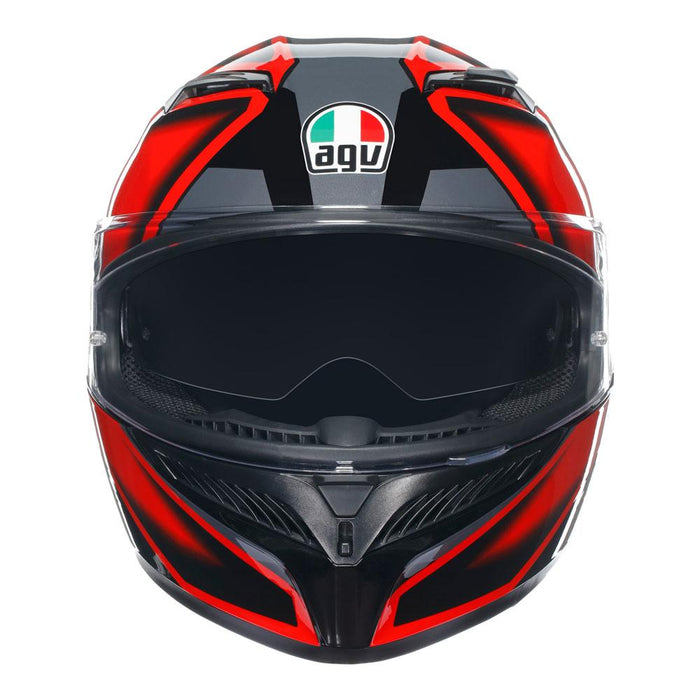 AGV K3 - COMPOUND BLACK/RED AGV