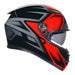 AGV K3 - COMPOUND BLACK/RED AGV