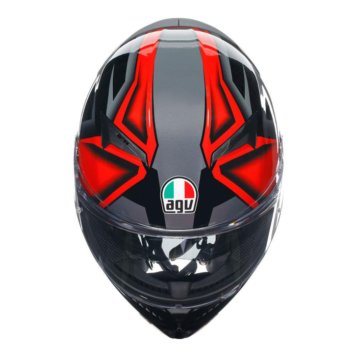 AGV K3 - COMPOUND BLACK/RED AGV