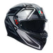 AGV K3 - COMPOUND MATT BLACK/GREY AGV