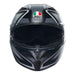 AGV K3 - COMPOUND MATT BLACK/GREY AGV