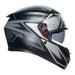 AGV K3 - COMPOUND MATT BLACK/GREY AGV
