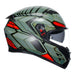 AGV K3 - DECEPT MATT BLACK/GREEN/RED AGV