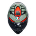 AGV K3 - DECEPT MATT BLACK/GREEN/RED AGV