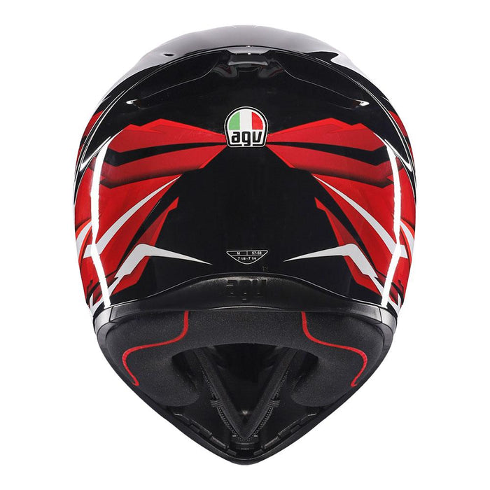 AGV K1 S - LION BLACK/RED/WHITE AGV