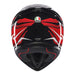 AGV K1 S - LION BLACK/RED/WHITE AGV