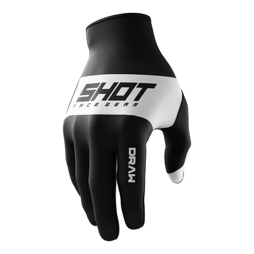 Shot Draw Sky Gloves Black Shot