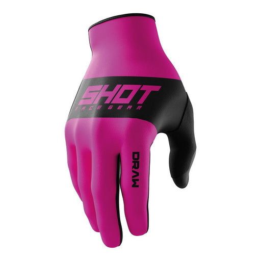 Shot Draw Sky Gloves Pink Shot