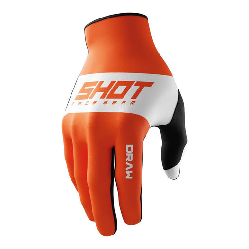 Shot Draw Sky Gloves Orange Shot