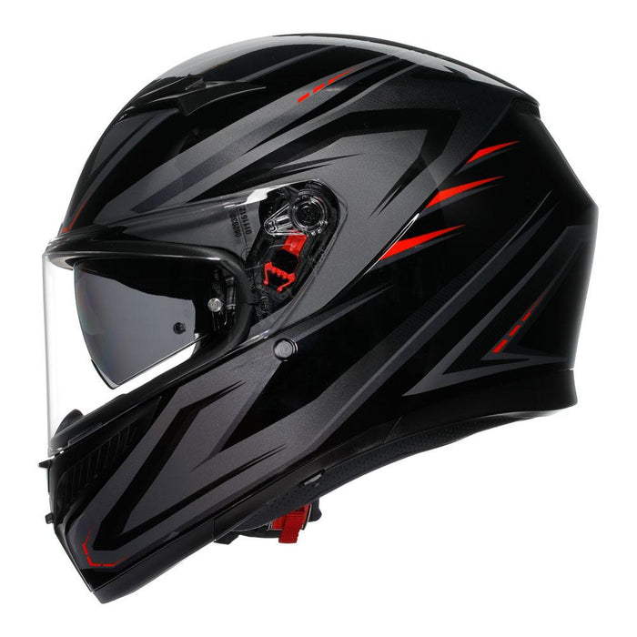 AGV K3 - SYTH BLACK/RED AGV