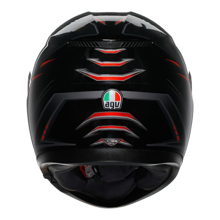 AGV K3 - SYTH BLACK/RED AGV