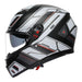 RIVIA MATT BLACK/WHITE AGV