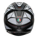 RIVIA MATT BLACK/WHITE AGV