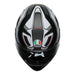 RIVIA MATT BLACK/WHITE AGV