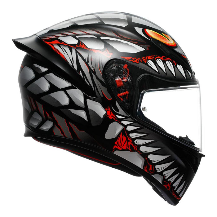 AGV K1 S - LYZARD BLACK/GREY/RED AGV