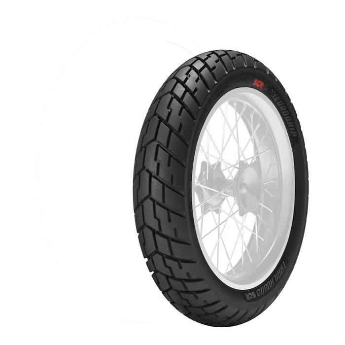 Eurogrip Trailhound SCR 130/70-18 Rear Tubeless Tyre (63H Rating)