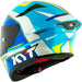 KYT TT Revo E06 Grand Prix White/Blue KYT