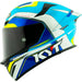 KYT TT Revo E06 Grand Prix White/Blue KYT