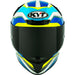 KYT TT Revo E06 Grand Prix White/Blue KYT