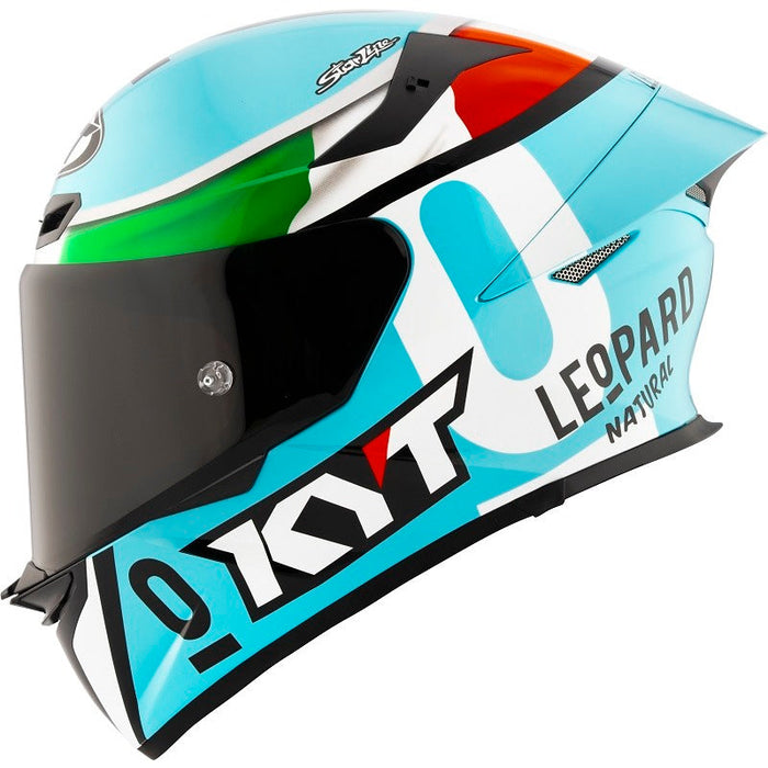 KYT TT Revo E06 Leopard Replica Top Two Moto