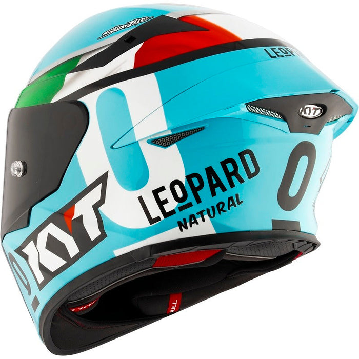 KYT TT Revo E06 Leopard Replica Top Two Moto