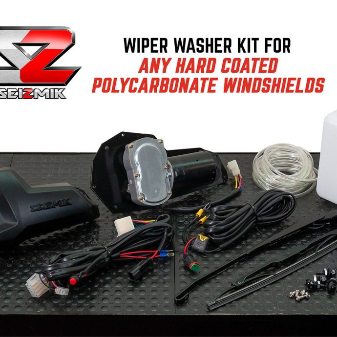 Aussie Powersports Wiper Washer Kit Seizmik For UTV Aussie Powersports