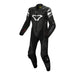 Macna Tracktix 1 Piece Suit Black/White Macna
