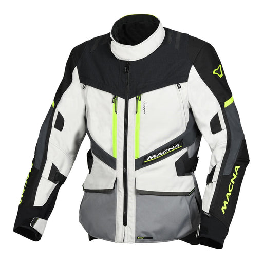 Macna Domane Jacket Light Grey/Fluro Macna