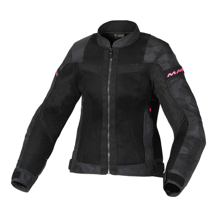 Macna Velotura Womens Jacket Black/Grey/Camo Macna