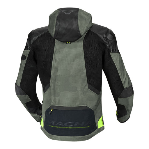Macna Bradical Jacket Black/Green Macna