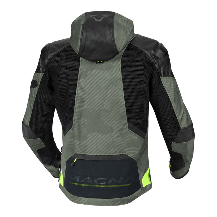 Macna Bradical Jacket Black/Green Macna