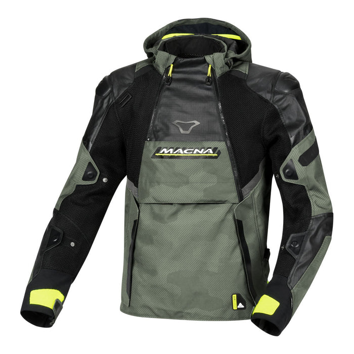 Macna Bradical Jacket Black/Green Macna